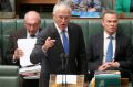 Prime Minister Malcolm Turnbull during Question Time at Parliament House in Canberra on Wednesday 3 February 2016. ...