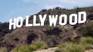 FILE - This file photo taken Friday Jan. 29,2010, shows the Hollywood sign near the top of Beachwood Canyon adjacent to ...