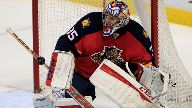 Al Montoya Steps Up For Panthers In Relief Of Starter Roberto Luongo (Video)