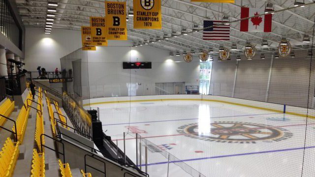 Bruins Unveil New State-Of-The-Art Practice Facility In Brighton