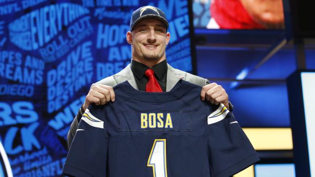 Joey Bosa Signs Four-Year Contract With Chargers, Ending Holdout Drama