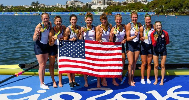 USA Rowing Womens Eight Team Wins Gold To Establish Olympic Dynasty