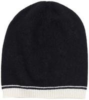 Jonathan Adler   Stripe Slouchy Beanie - Black/White