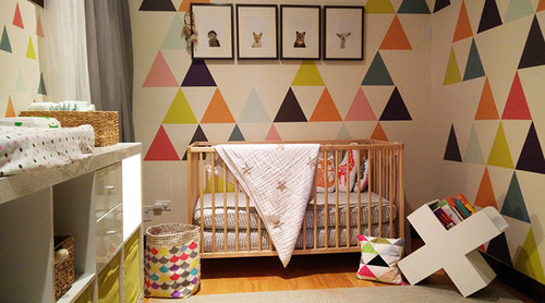 Modern Colorful Nursery