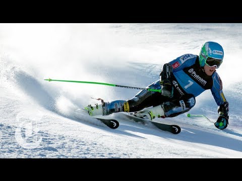 Sochi Olympics 2014 | Ted Ligety: Giant Slalom (GS) Skier's Unique Turning | The New York Times