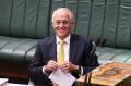 Prime Minister Malcolm Turnbull during question time as Parliament resumes.