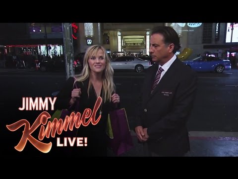 Matt Damon and Andy Garcia Find Reese Witherspoon Outside on Hollywood Blvd.