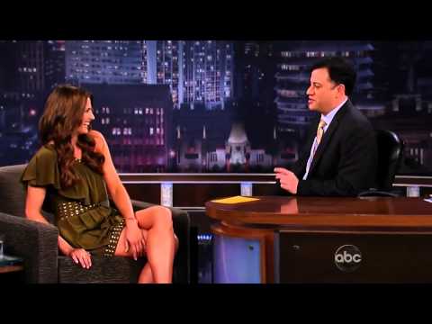 Stana Katic on Jimmy Kimmel 2010 (Rus Sub)