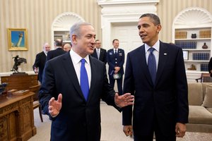 President Barack Obama and Prime Minister Benjamin Netanyahu of Israel