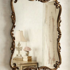 Gld Antique Mirror - Wall Mirrors