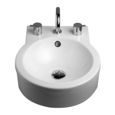 Basin Semi Rec Geo Caroma - Bathroom Vanities