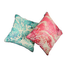 Splash - Aqua & Pink - Decorative Cushions