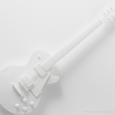 Pepakura Electric Guitar Paper Model Kit - Artwork