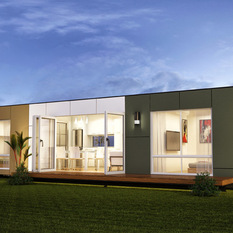 San Marino - Two Bedroom Prefab Container Home - Prefab Studios