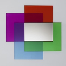 Colour on Colour Mirror - Wall Mirrors