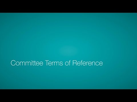 Committee Terms of Reference 1/4