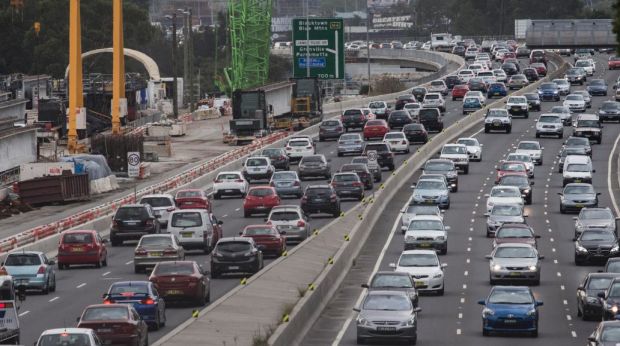 Tolls will be reintroduced on Sydney's M4 motorway early next year.