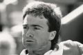 Wally Masur in action against Boris Becker at the 1987 Australian Open at Kooyong in Melbourne.
