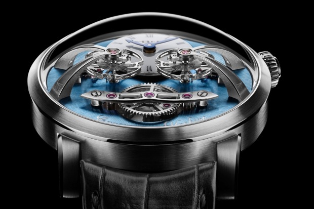 The MB&F legacy machine, a contender in the biennial Grand Prix d’Horlogerie de Genève.