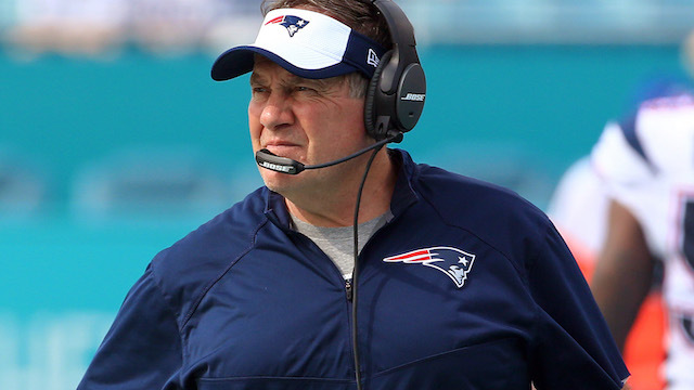 Bill Belichick Using January Loss To Dolphins To Motivate Patriots