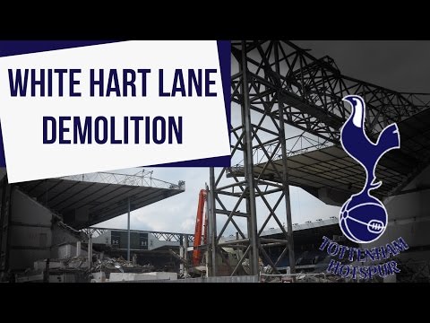 White Hart Lane Demolition