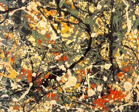 Number 8 by Jackson Pollock.