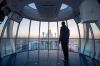 View from the pod of The North Star on Ovation of the Seas.