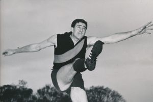 Richmond footballer Neville Crowe in 1966.