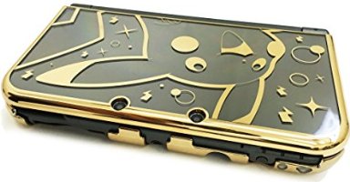 HORI Pikachu Premium Gold Protector for New Nintendo 3DS XL Officially Licensed by Nintendo and Pokemon