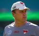 Keeping the faith: Swans coach John Longmire.