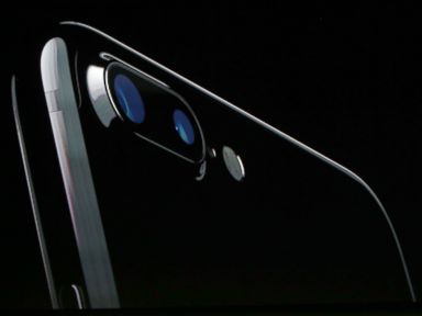 PHOTO: Apple Inc CEO Tim Cook discusses the iPhone 7 during an Apple media event in San Francisco, Sept. 7, 2016. 