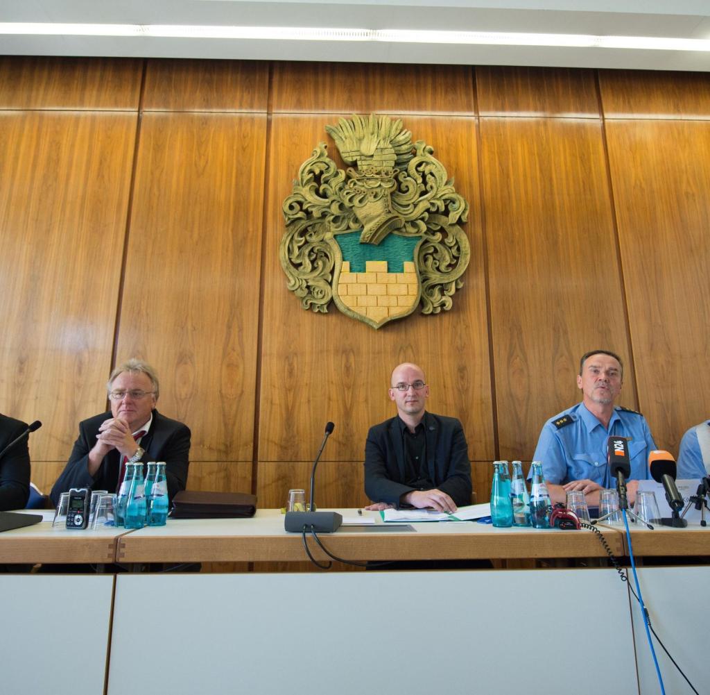 Die Pressekonferenz zu den Auseinandersetzungen in Bautzen