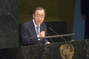 Secretary-General Ban Ki-moon addresses the Global Compact Leaders’ Summit 2016: The New Era for Responsible Business” (organized by the United Nations Global Compact).