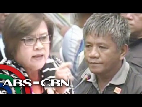 Witness to De Lima: Duterte ordered to kill you