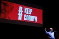 Labour leader Jeremy Corbyn at a #KeepCorbyn event in Brighton earlier this week. 