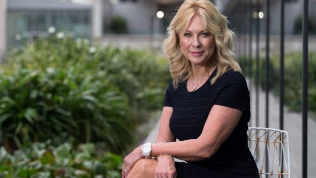 Kerri-Anne Kennerley at UTS this week. Her husband, John, suffered a spinal cord injury after a fall in March and she is ...