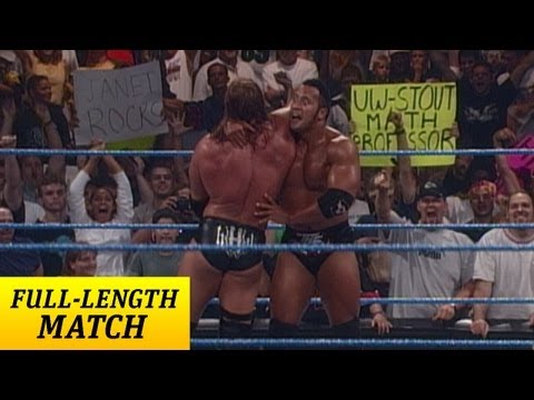 FULL-LENGTH MATCH: SmackDown - Triple H vs. The Rock - WWE Championship