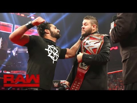 Seth Rollins interrupts Kevin Owens' WWE Universal Championship Coronation: Raw, Sept. 5, 2016