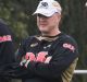 SYDNEY, AUSTRALIA - SEPTEMBER 14: Penrith Panthers coach Anthony Griffin watches over his teams training session on ...