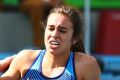 True sportsmanship: Nikki Hamblin, left, checks on American runner Abbey D'Agostino.