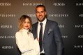 Jesinta Campbell with Lance "Buddy" Franklin on the black carpet earlier this year.