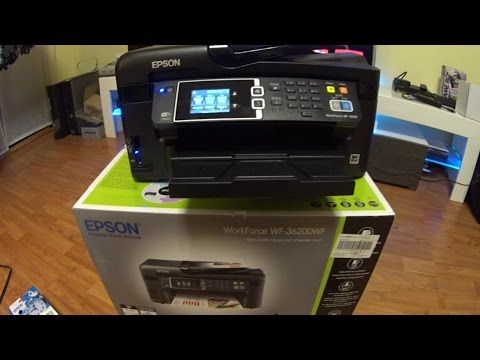 Epson WorkForce WF-3620 DWF Unboxing, Einrichtung und Testdurchläufe #3