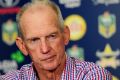 Announcement: Broncos coach Wayne Bennett has split from his wife Trish.