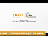 ACON - LGBTI sensitivity in aged care