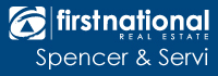 Logo for First National Real Estate Spencer & Servi