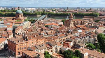 Vols pas chers à destination de Toulouse