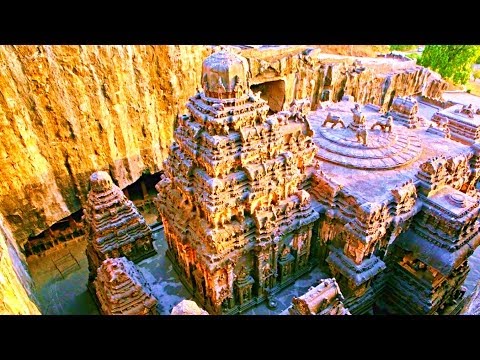 Kailasa Temple in Ellora Caves - Built with Alien Technology?