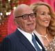 Rupert Murdoch and Jerry Hall.