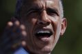 President Barack Obama speaks at campaign event for Democratic presidential candidate Hillary Clinton in Philadelphia.