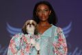 The Anthony Rubio Canine couture and woman's wear collection at New York Fashion Week.